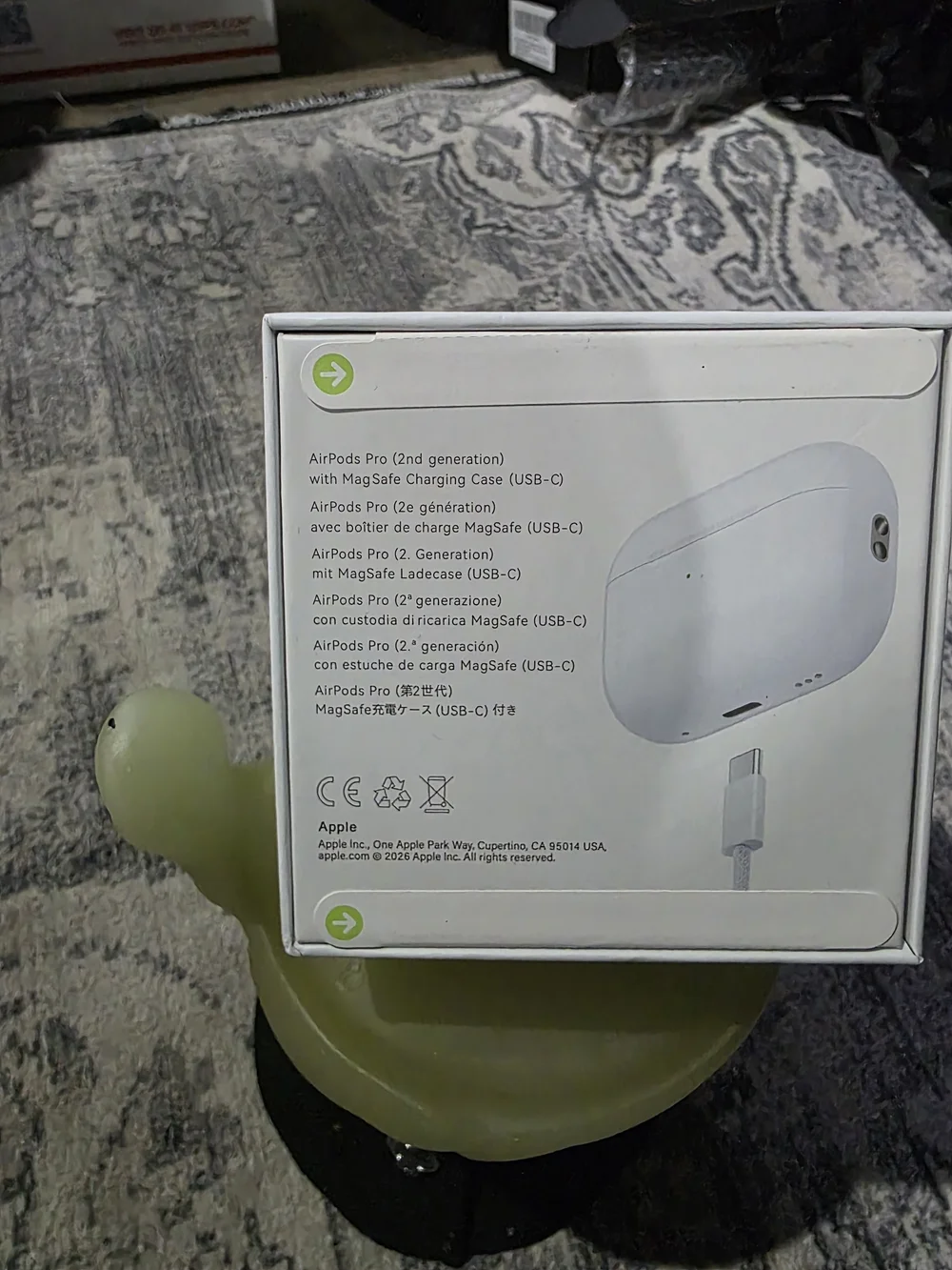 Apple AirPods Pro 2nd Gen (White) in Retail Box